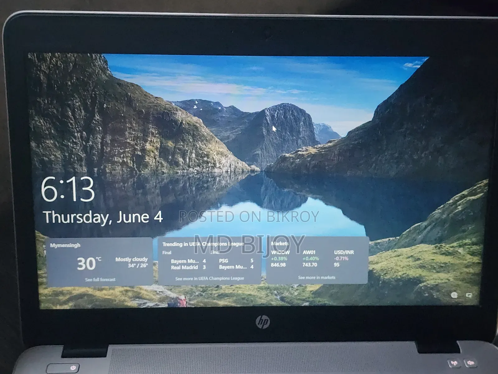 Laptop HP EliteBook 840 G3 8GB Intel Core i5 SSD 256GB
