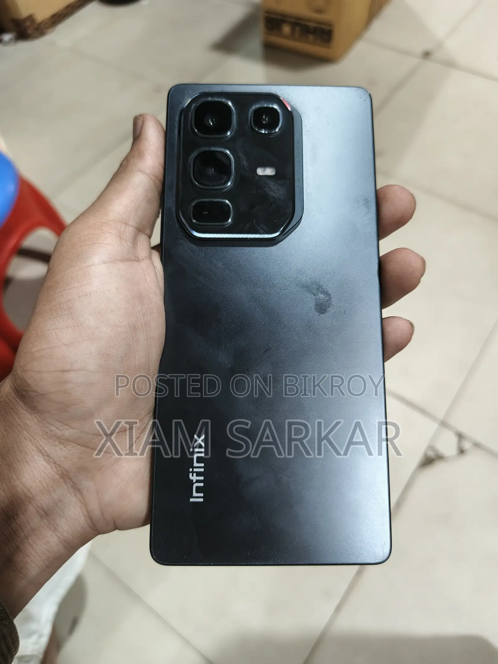 Infinix Note 50 Pro 256 GB Gray