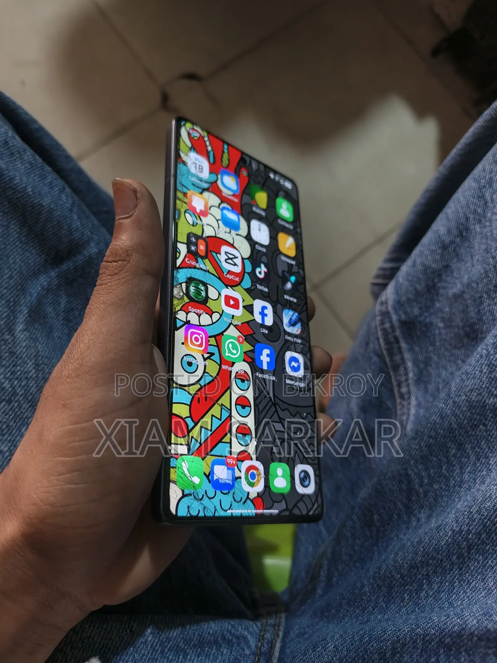 Infinix Note 50 Pro 256 GB Gray