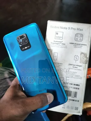 Xiaomi Redmi Note 9 Pro Max 128 GB Blue