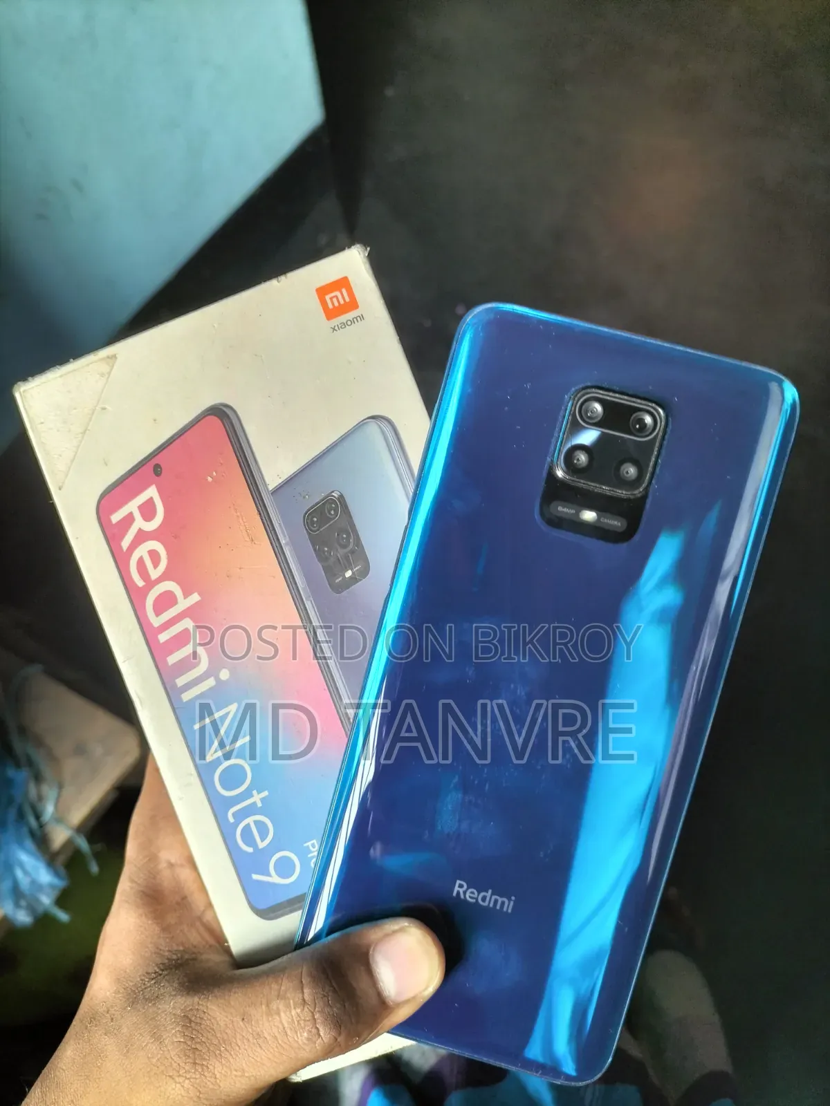 Xiaomi Redmi Note 9 Pro Max 128 GB Blue