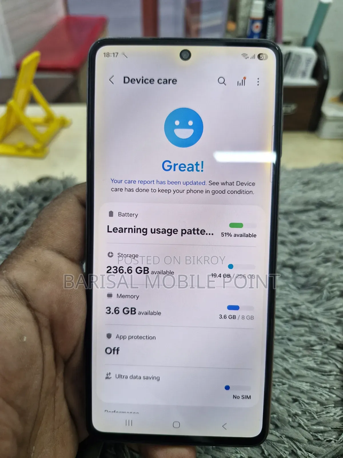 Samsung Galaxy F54 256 GB White