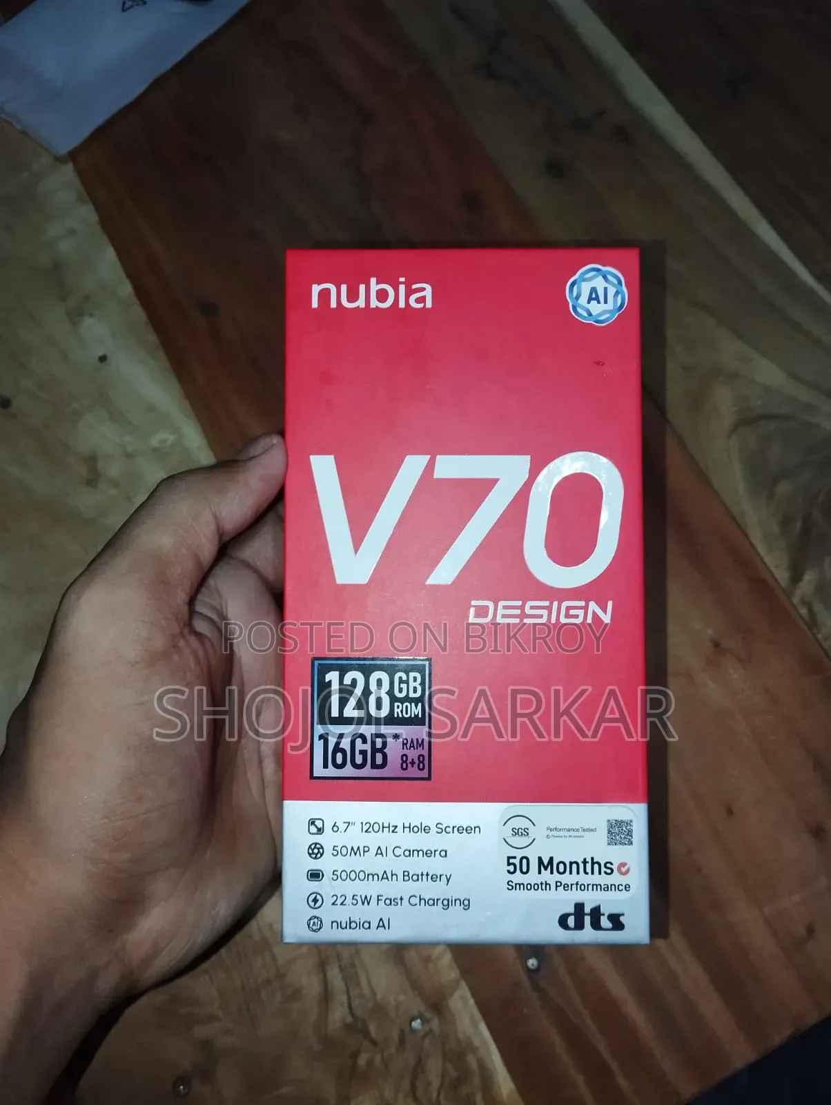 New ZTE Blade V70 Design 256 GB Black
