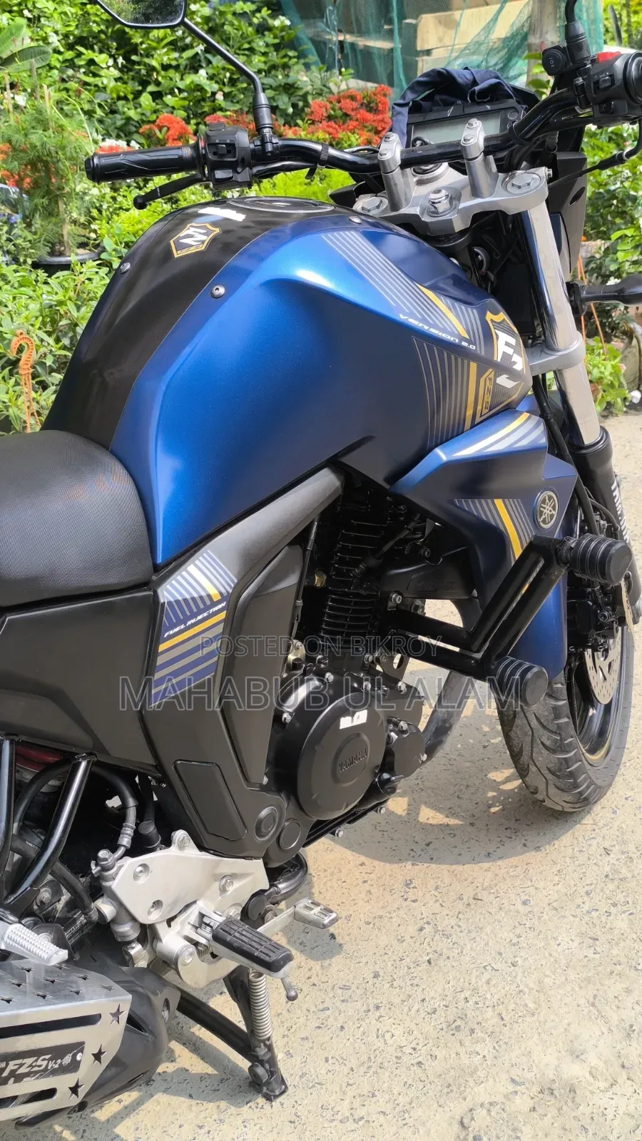 Yamaha FZ6 2024 Blue
