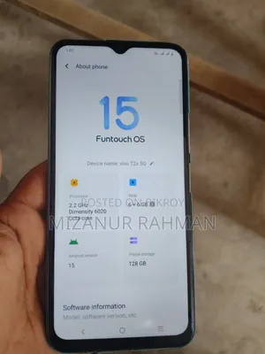 Vivo T2x (India) 128 GB Black