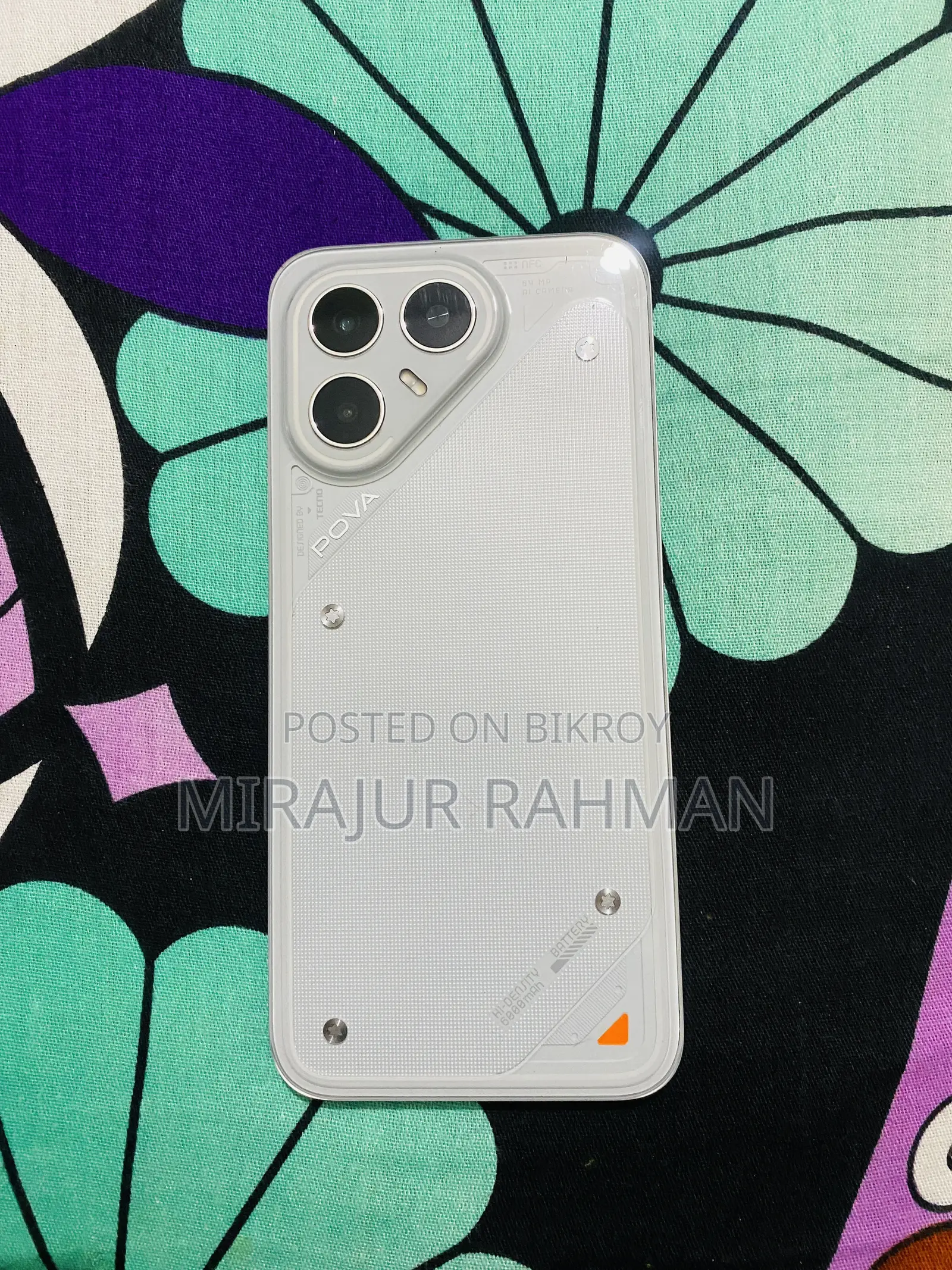 New Tecno Pova 128 GB White