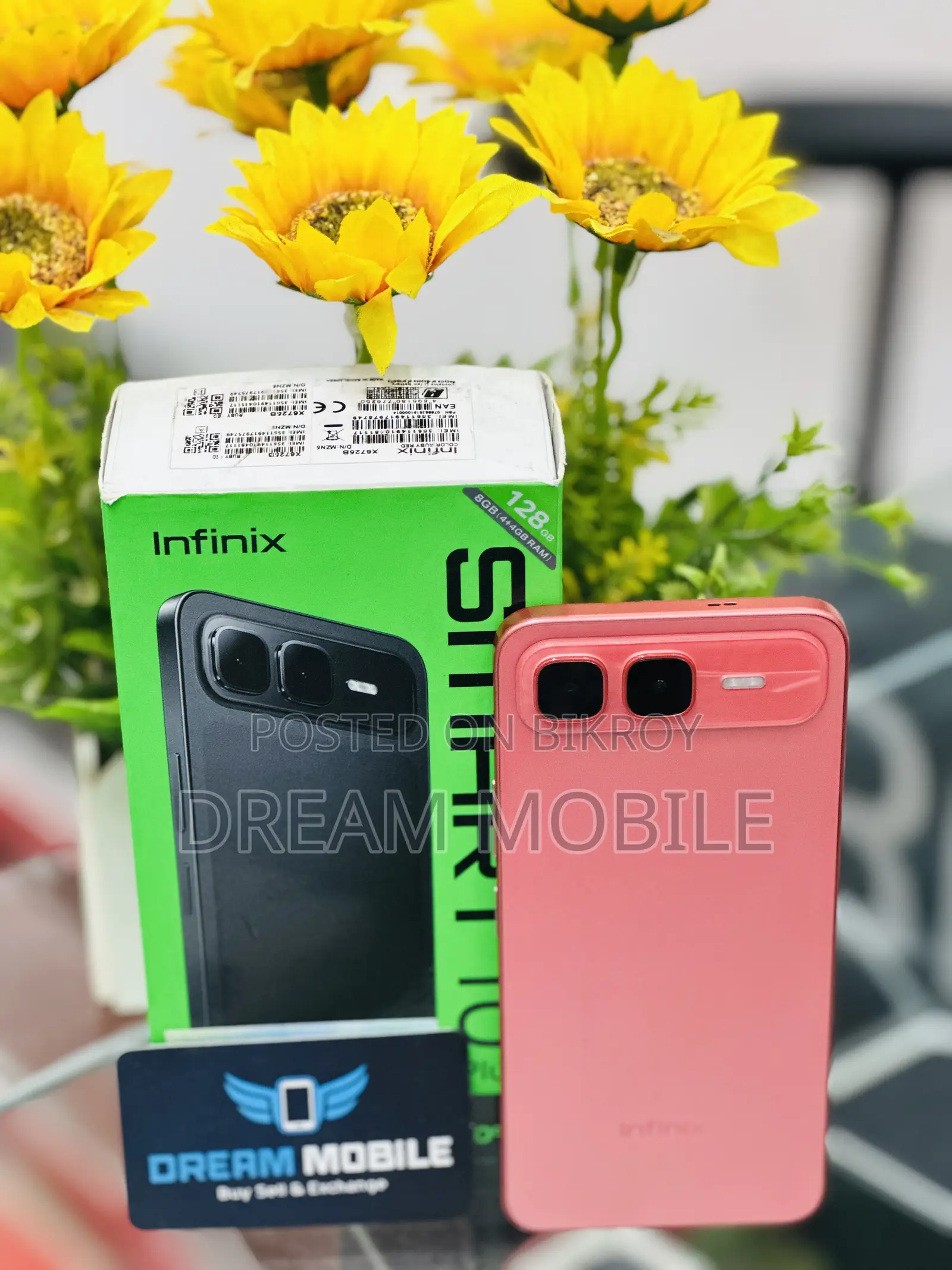 Infinix 128 GB Pink