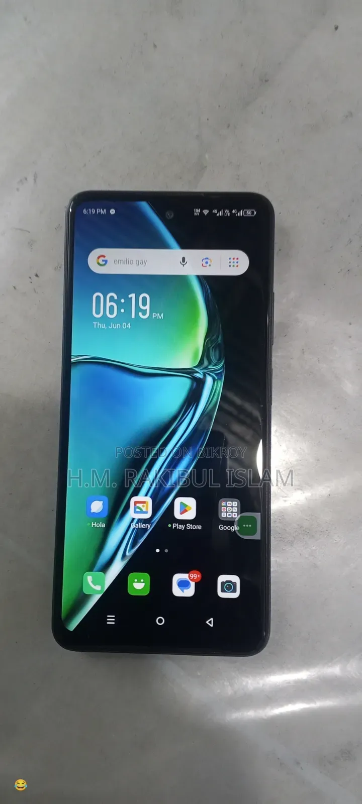 Infinix Smart 8 64 GB Blue