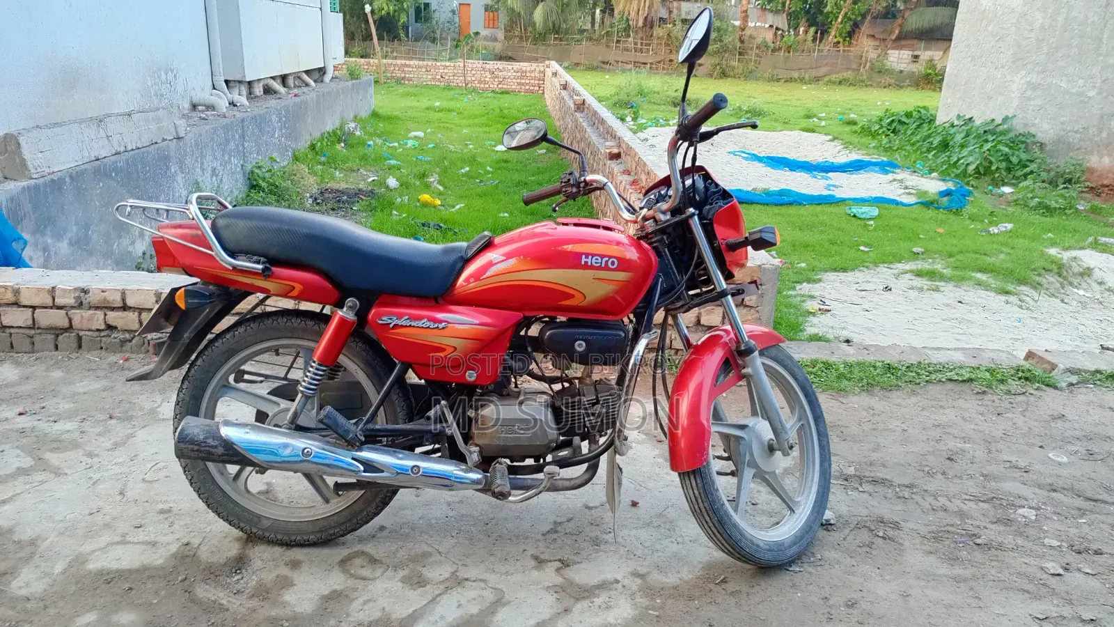Hero Splendor Plus 2016 Red