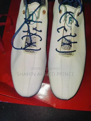 Foot Joy D.N.A. White/Navy Shoe's