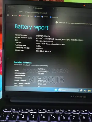 Laptop Asus VivoBook X540SA 8GB Intel Core I3 SSD 512GB
