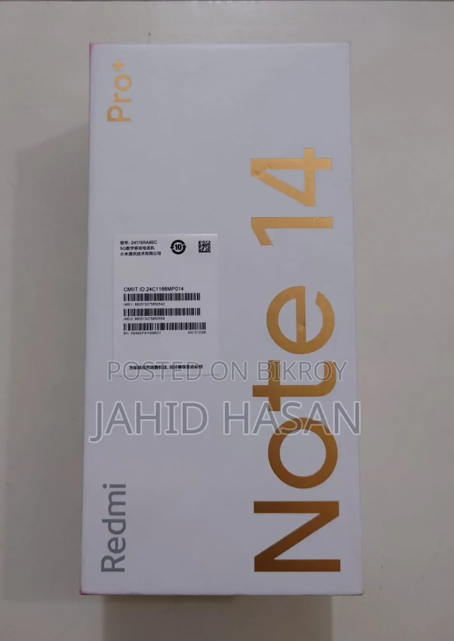 Xiaomi Redmi Note 14 Pro+ 512 GB Black