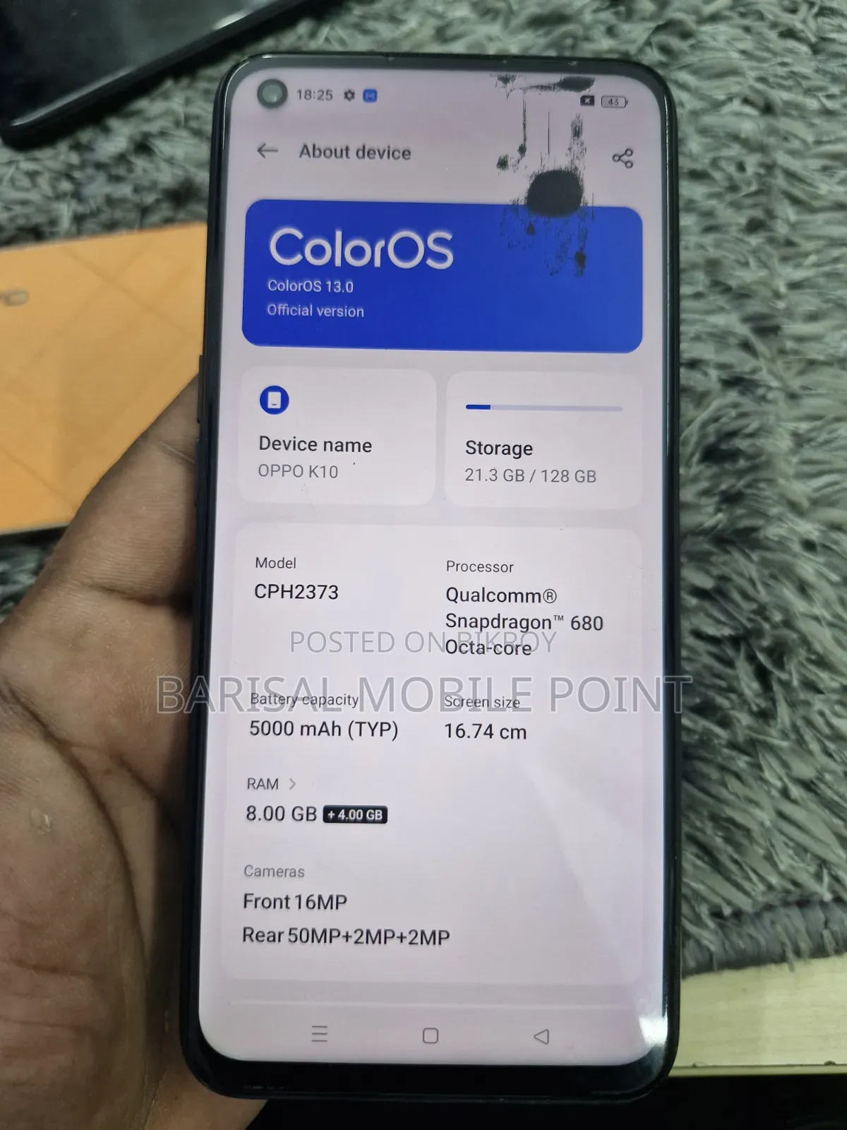 Oppo 5G 128 GB Black