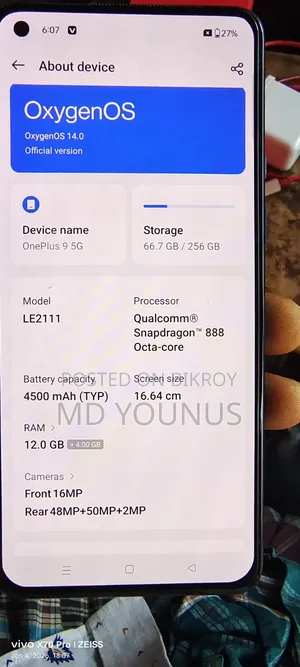 OnePlus 9 256 GB Blue