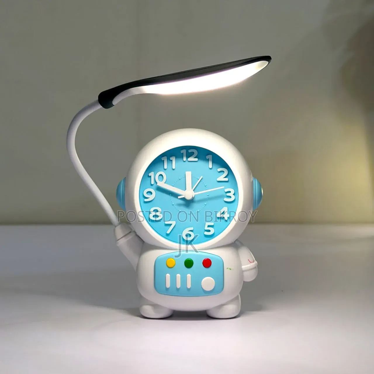 2-in-1 Astronaut Reading Lamp and Alarm Clock