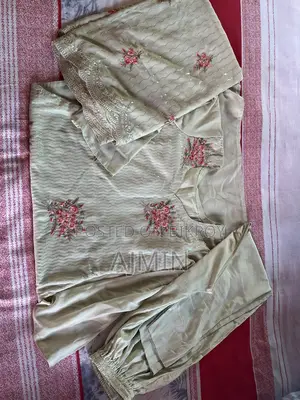 A dress with embroidery work