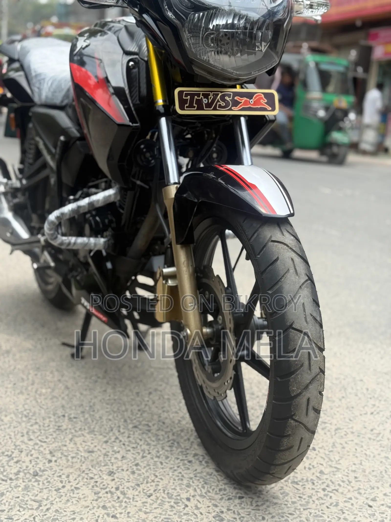 TVS Apache RTR 160 2V 2022 Black