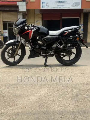 টিভিএস অ্যাপাচি আরটিআর ১৬০ ২ভি ২০২২ ব্ল্যাক