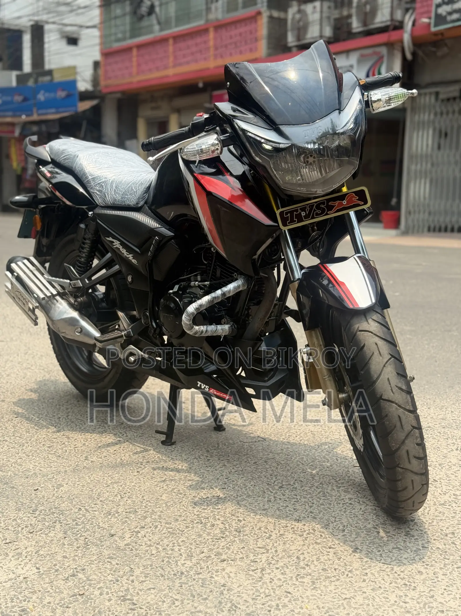 TVS Apache RTR 160 2V 2022 Black