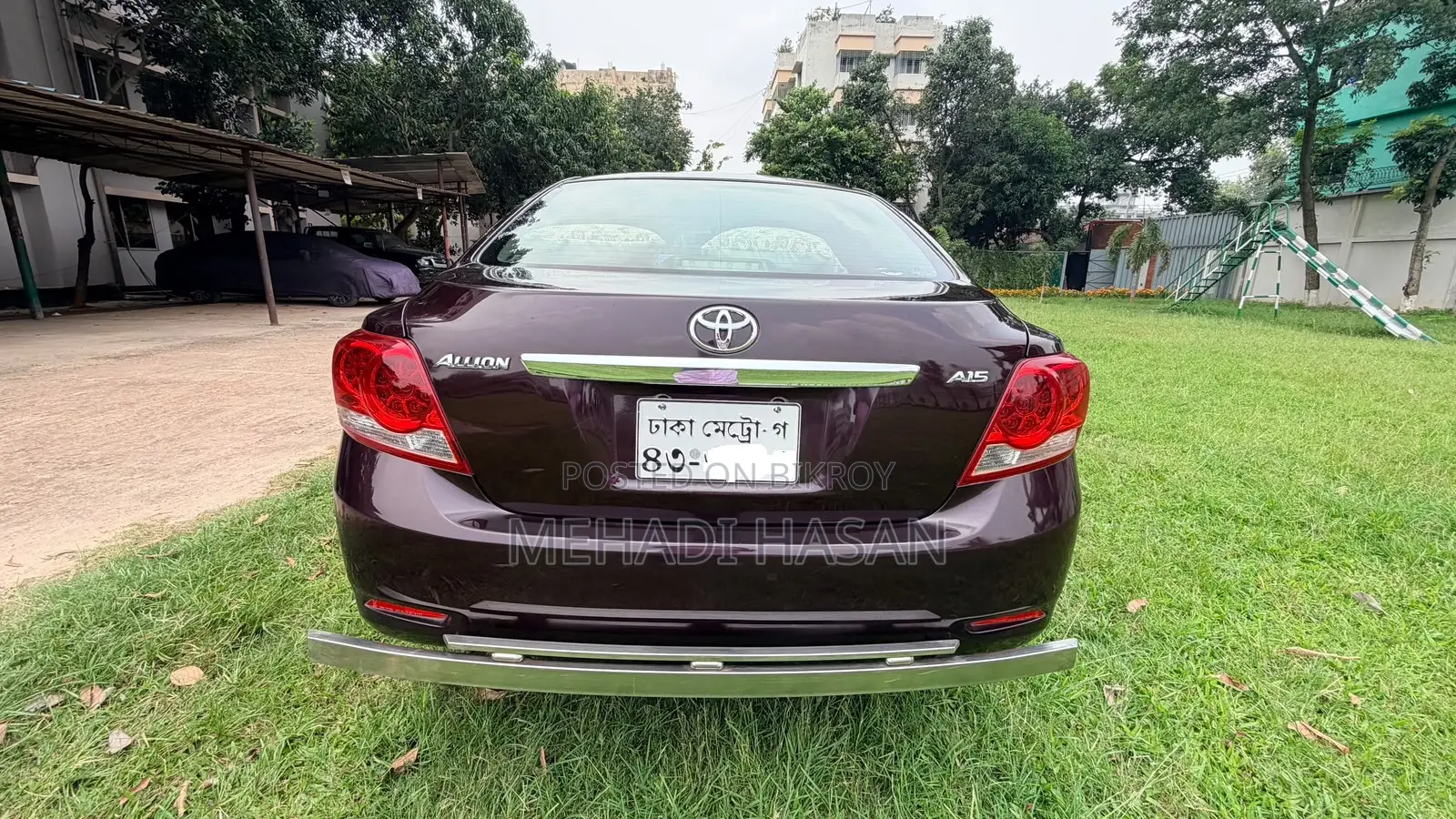 Toyota Allion 2015 Maroon