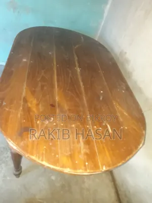 Teak wood dining table