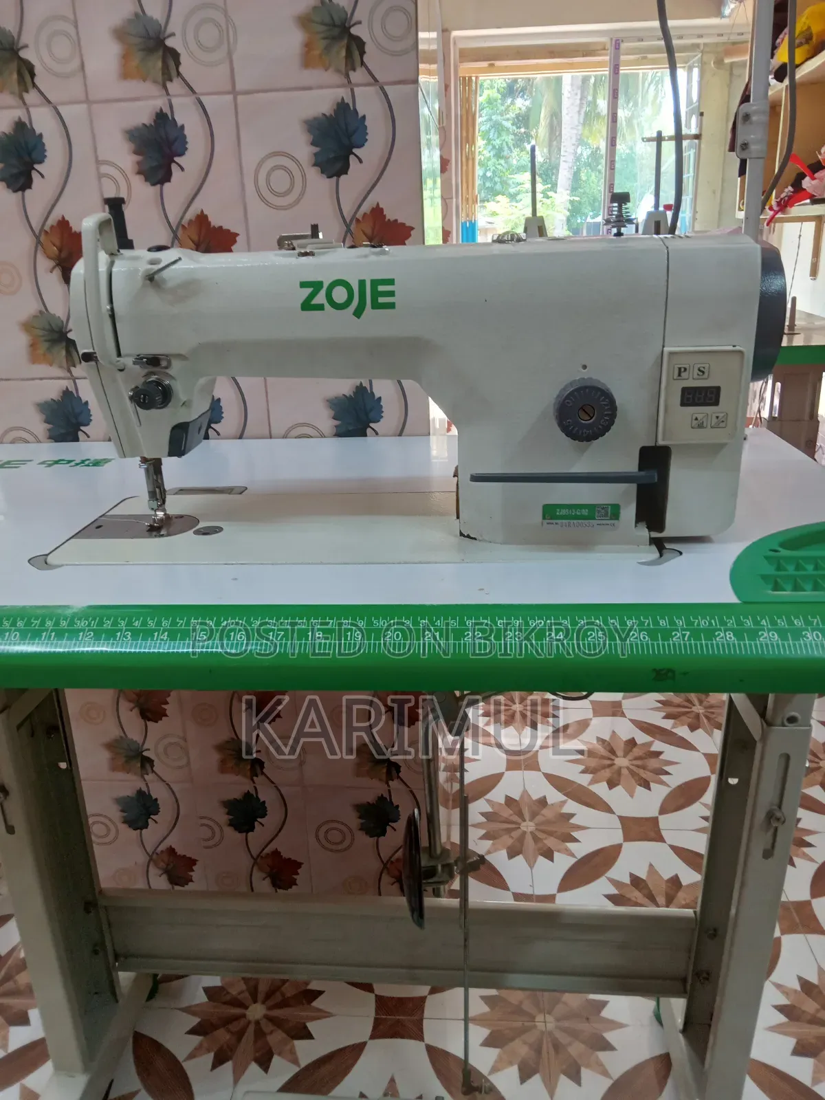 Sewing Machine Zoje New Conditions