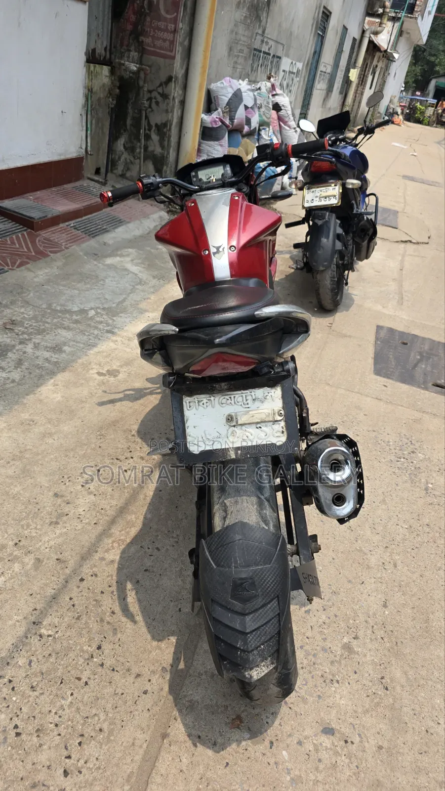 Suzuki Gixxer Monotone 2017 Red