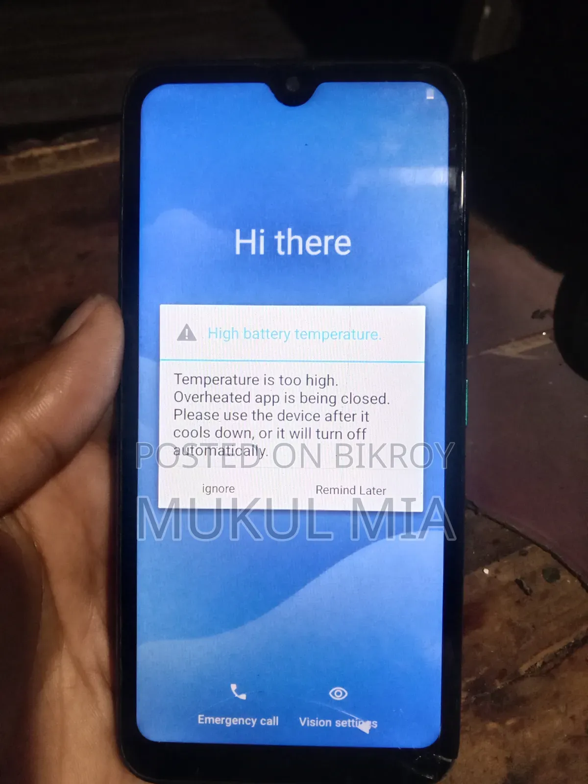 Itel A48 32 GB Blue