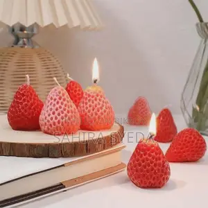 Strawberry Scented Candle | Home Fragrance | Aroma Therapy