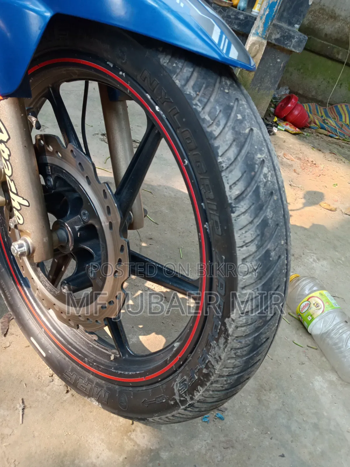 TVS Apache RTR 160 2v Refresh X-Connect 2017 Blue