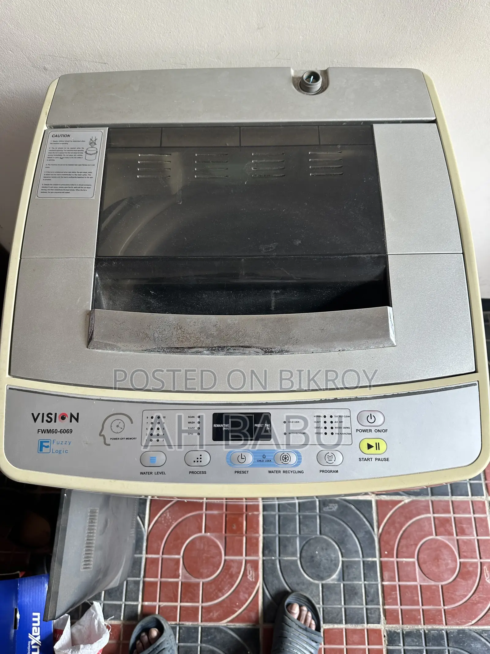 Washing Machine (Drum Rolling Problem)