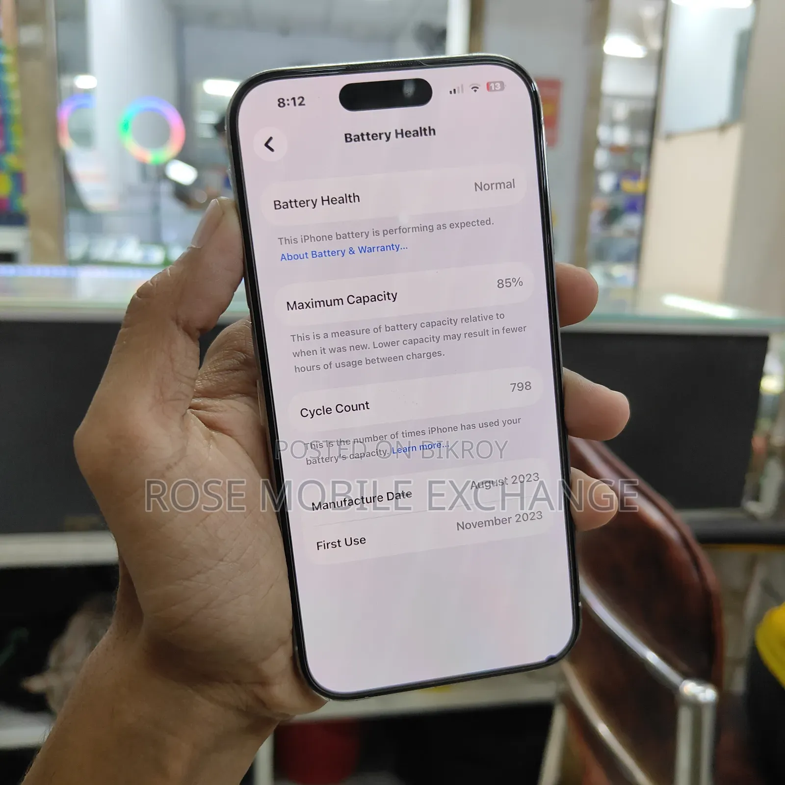 New Apple iPhone 15 Pro 128 GB