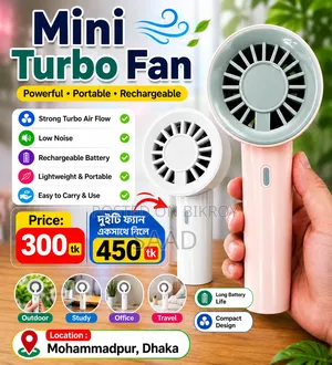Mini Hand Fan Rechargeable