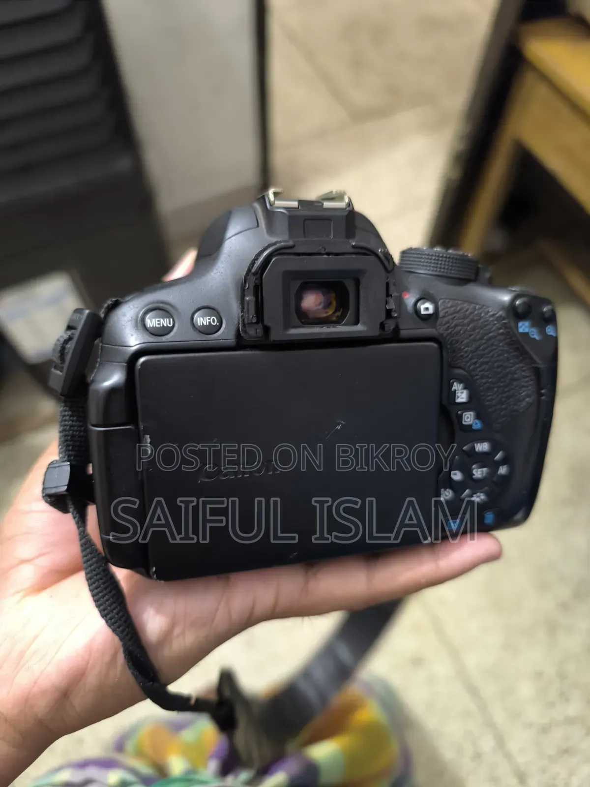 Canon 700d With Prime Lance 1.8