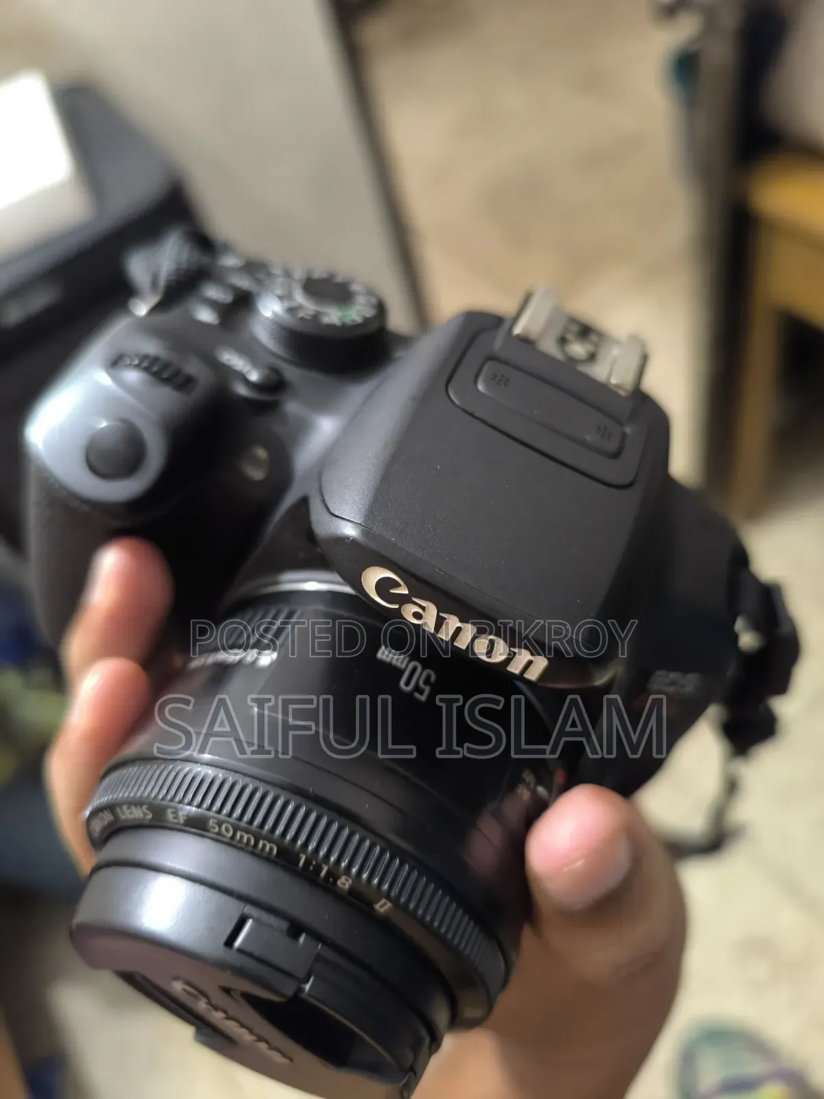 Canon 700d With Prime Lance 1.8
