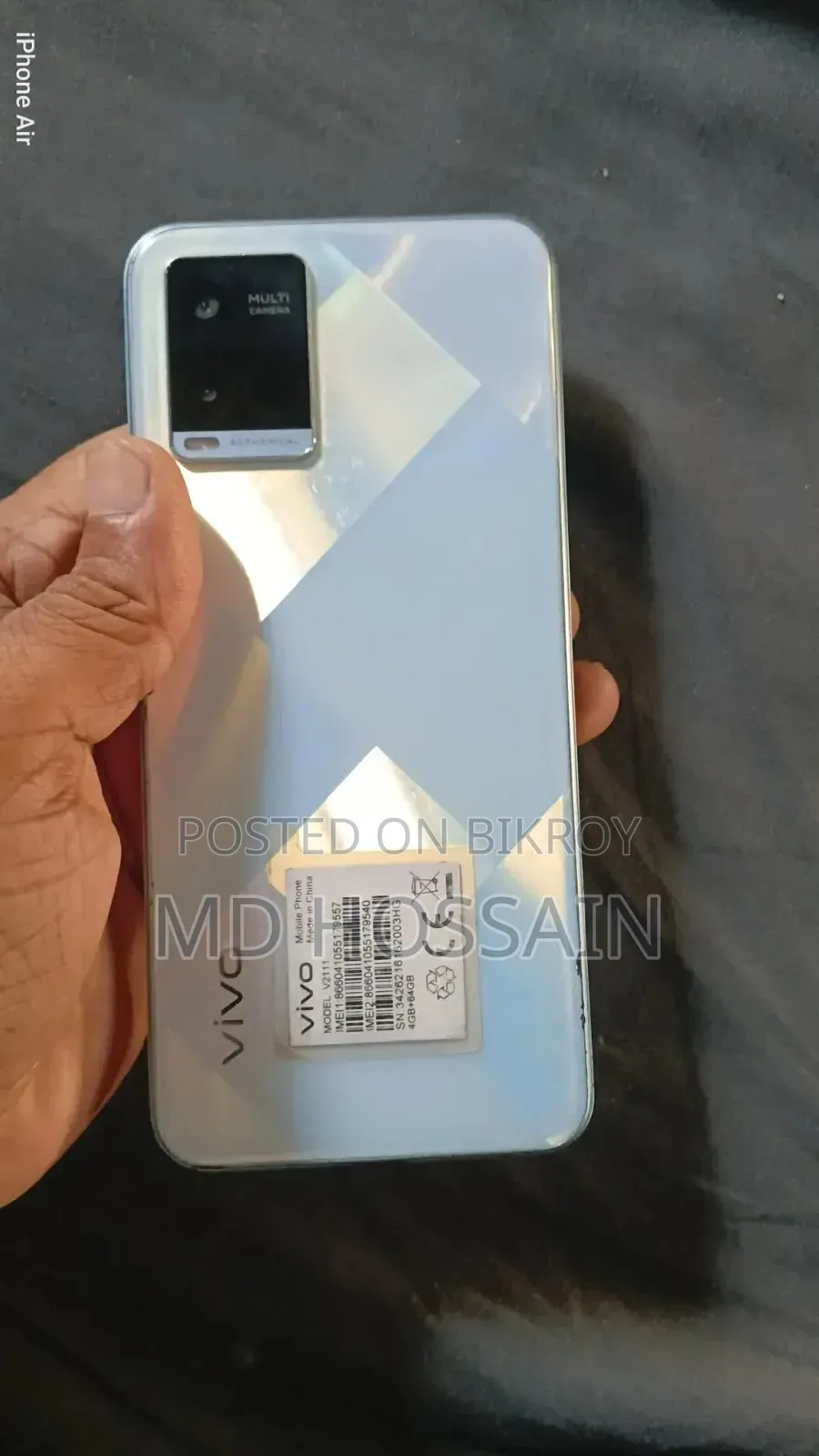 Vivo Y21 64 GB Blue
