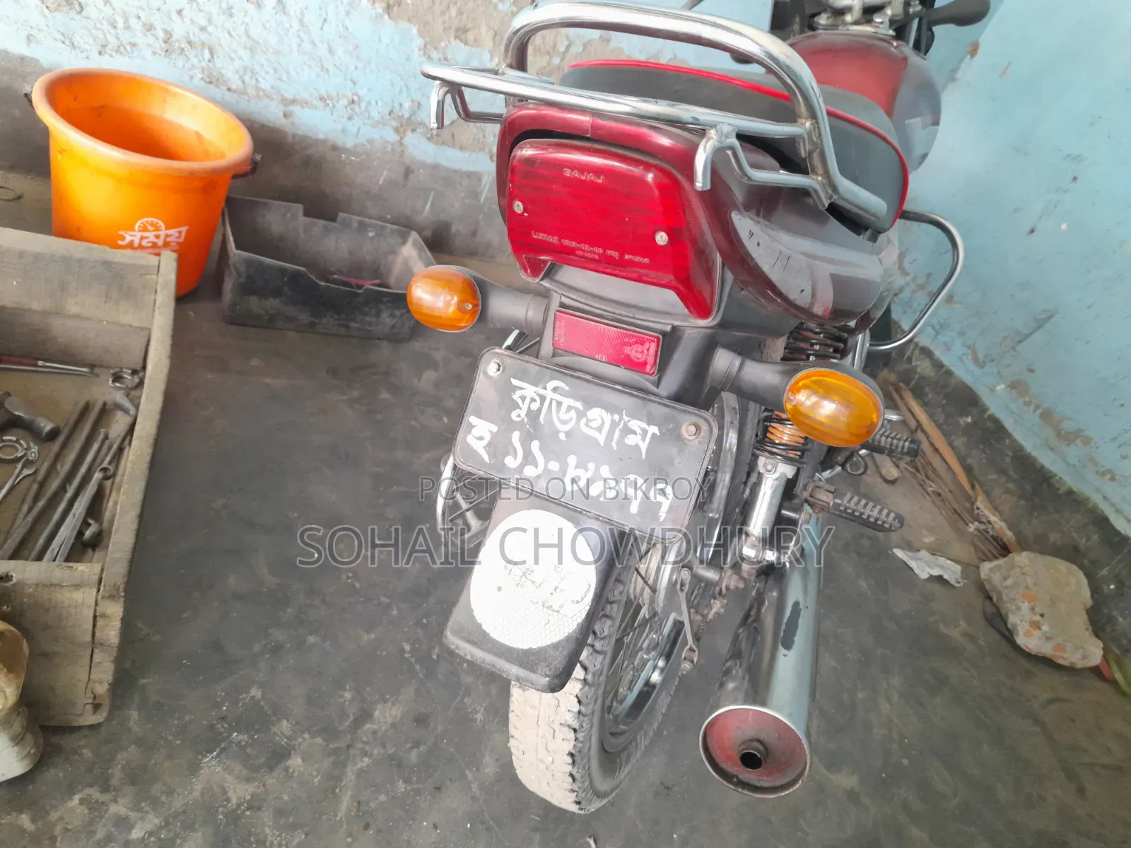 Bajaj CT 100 2019 Red