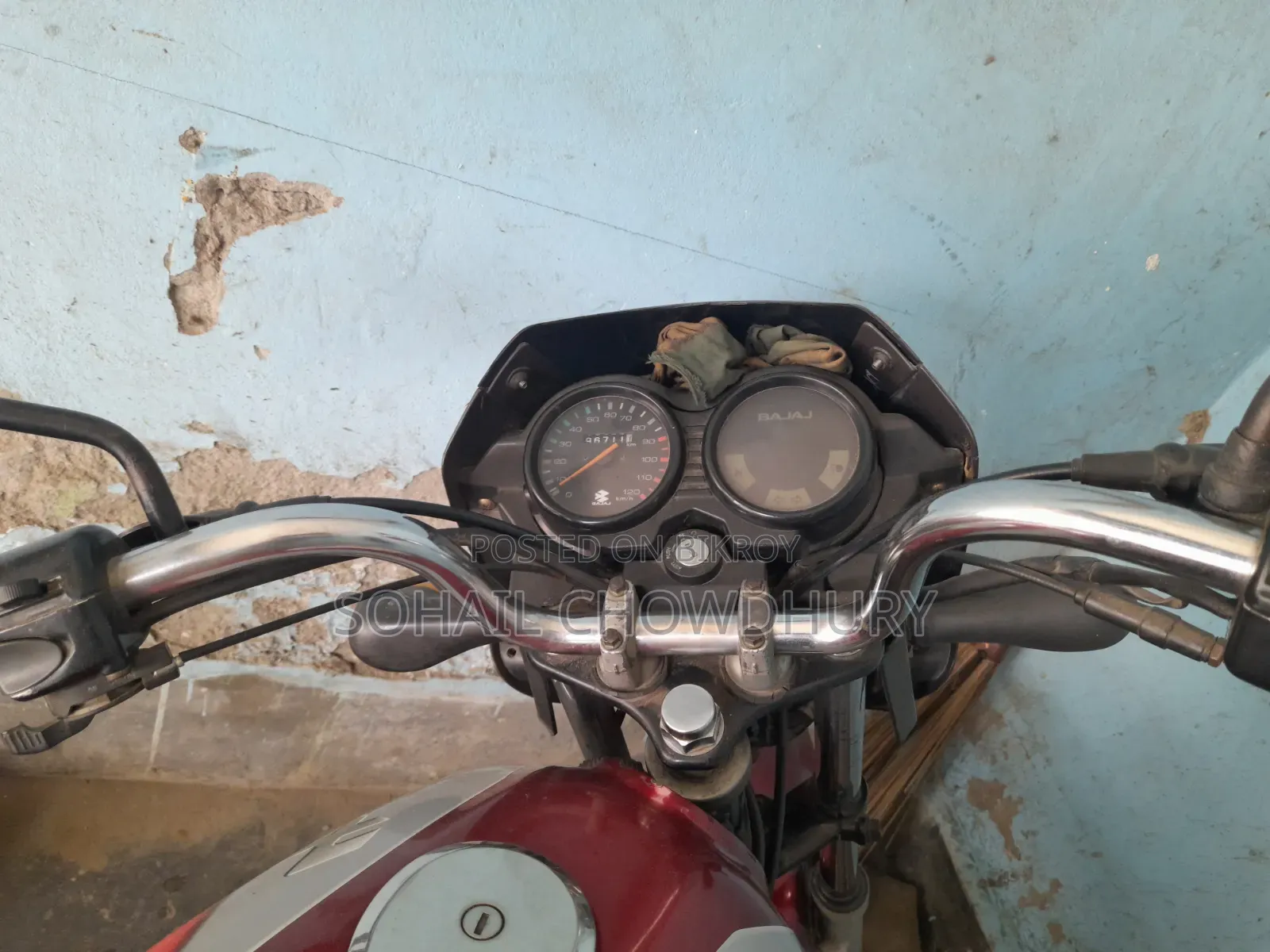 Bajaj CT 100 2019 Red