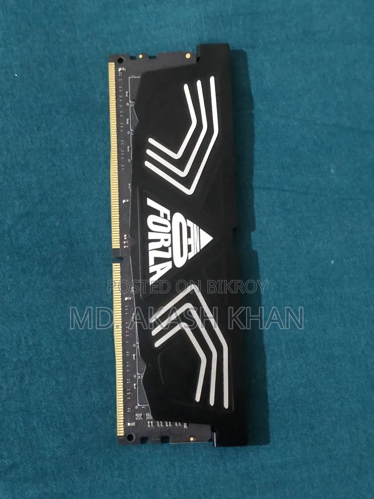 Neo Forza 16GB DDR4 3200MHz Black Heatsink Desktop RAM