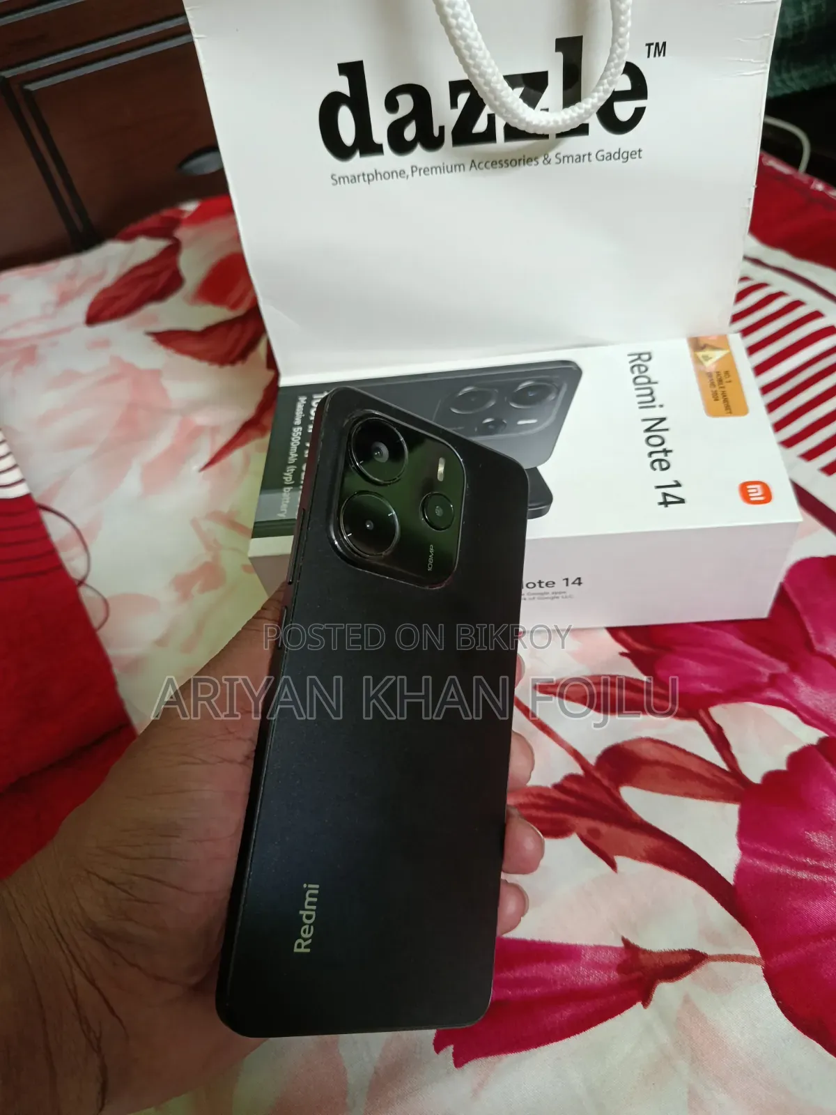 Xiaomi Redmi Note 14 5G 256 GB Red