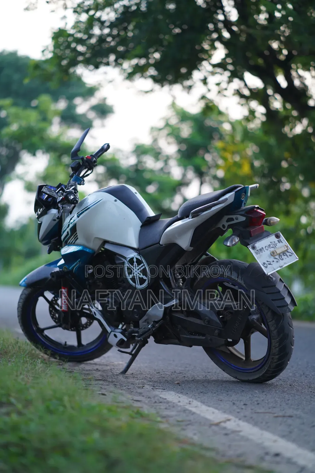 Yamaha FZ 2016 White