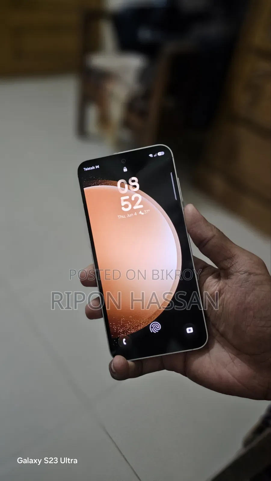 নতুন স্যামসাং গ্যালাক্সি এস২৩ এফই ২৫৬ জিবি অরেঞ্জ