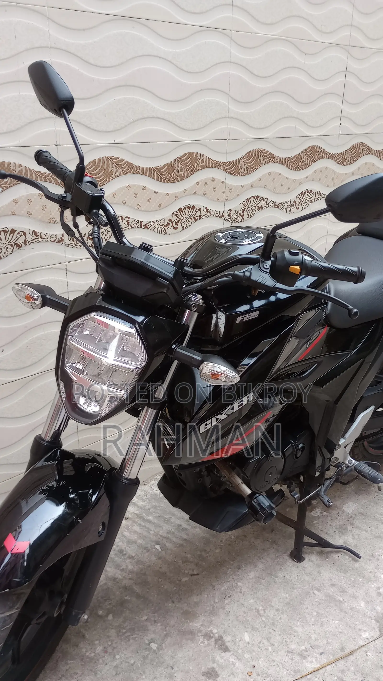 Suzuki Gixxer Fi ABS 2023 Black