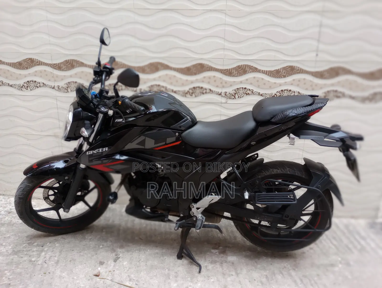 Suzuki Gixxer Fi ABS 2023 Black
