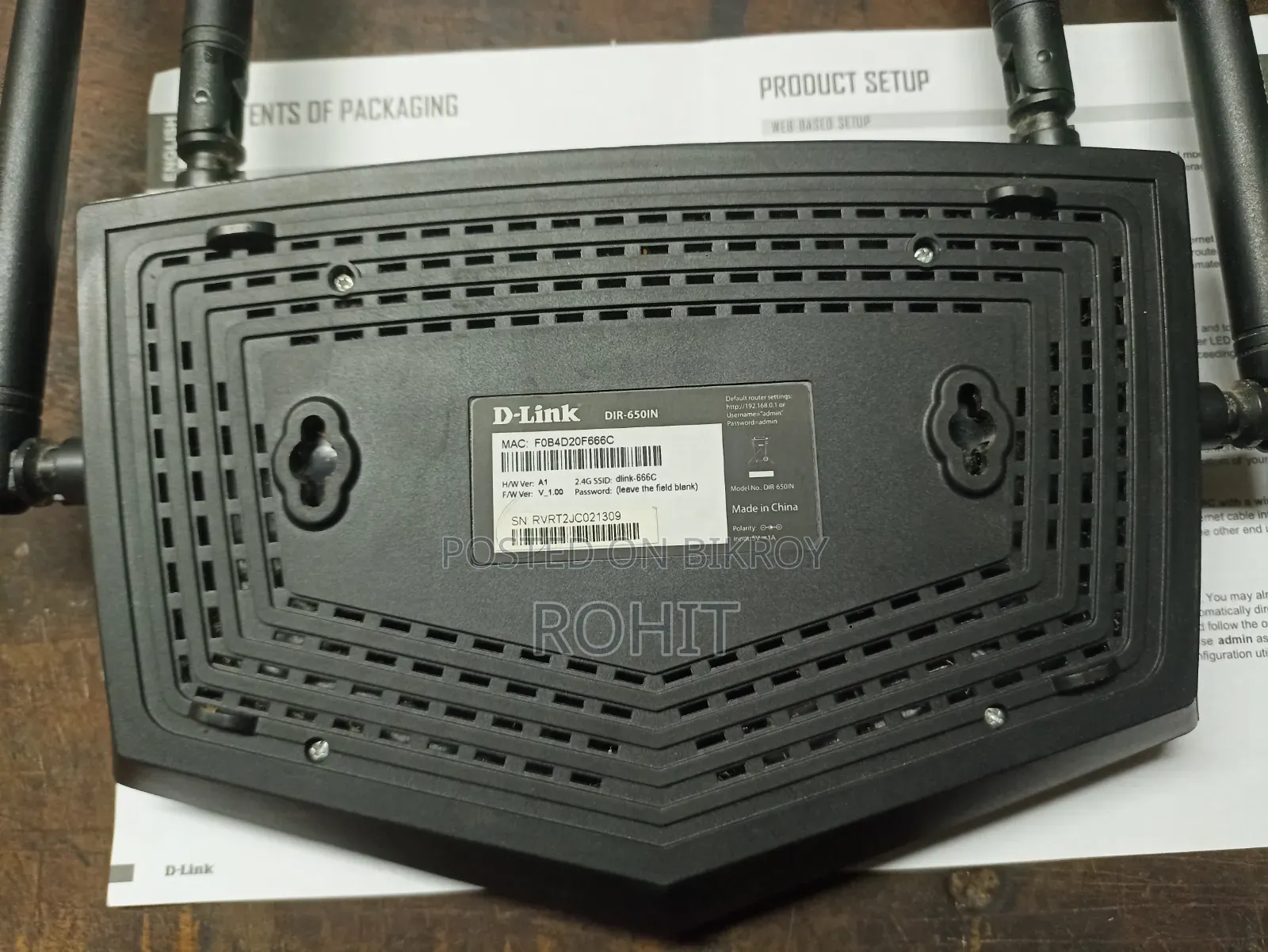 D-Link Dir-650in Router