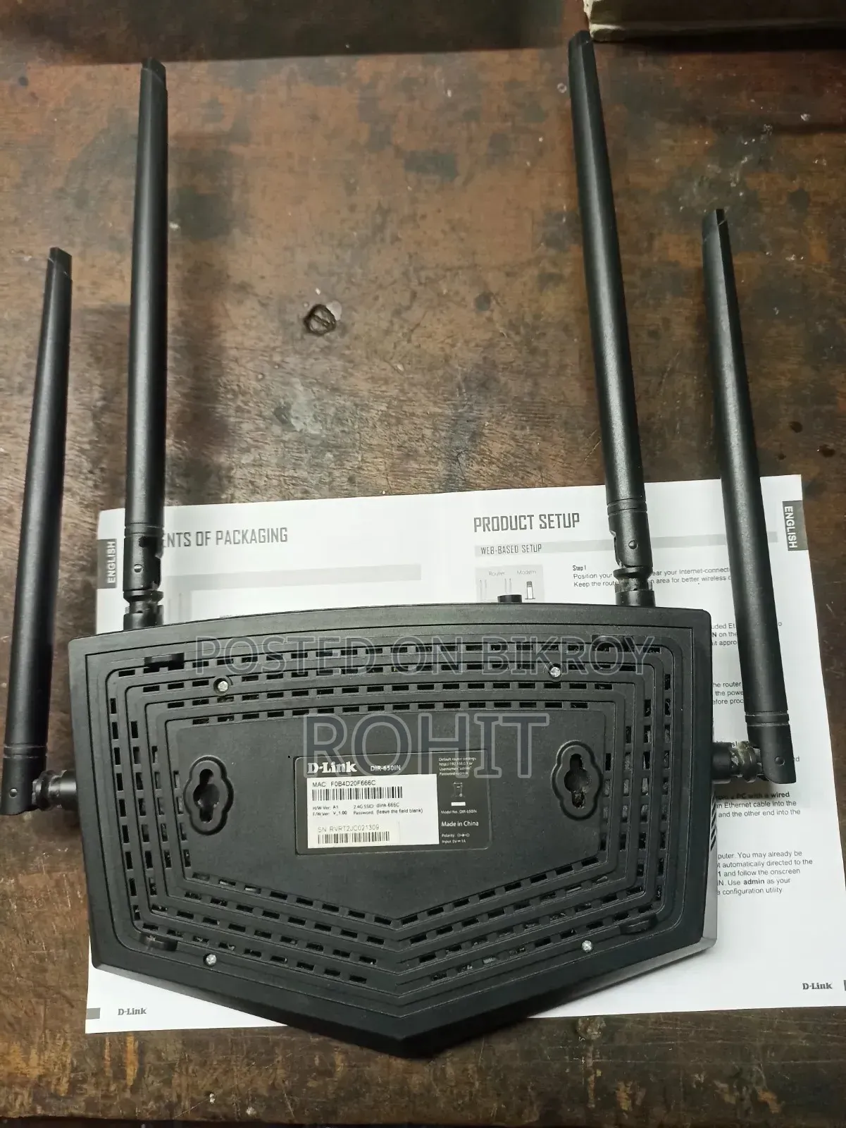 D-Link Dir-650in Router