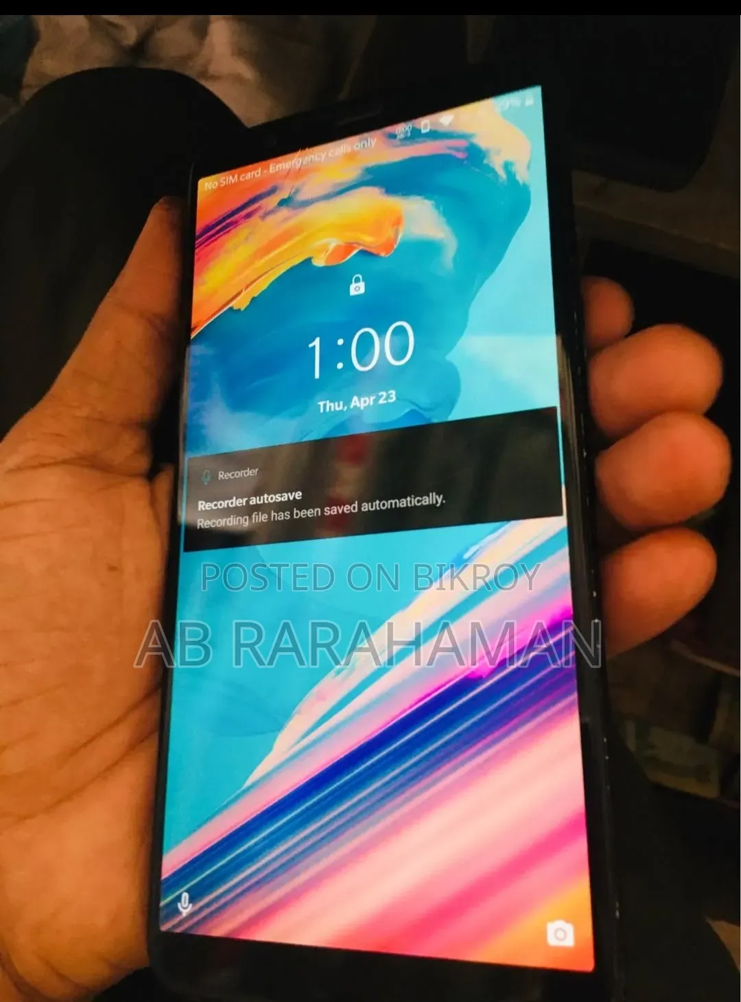 OnePlus 5T 128 GB Black