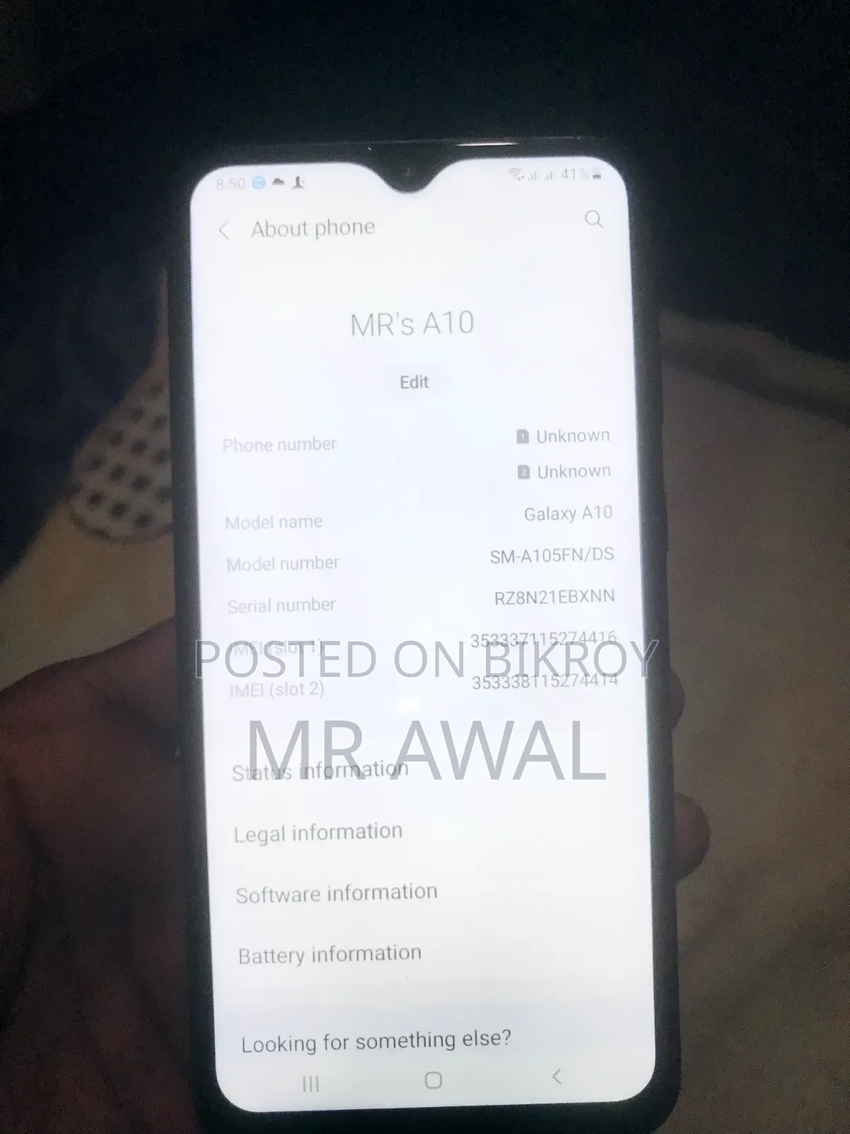 Samsung Galaxy A10 32 GB Blue