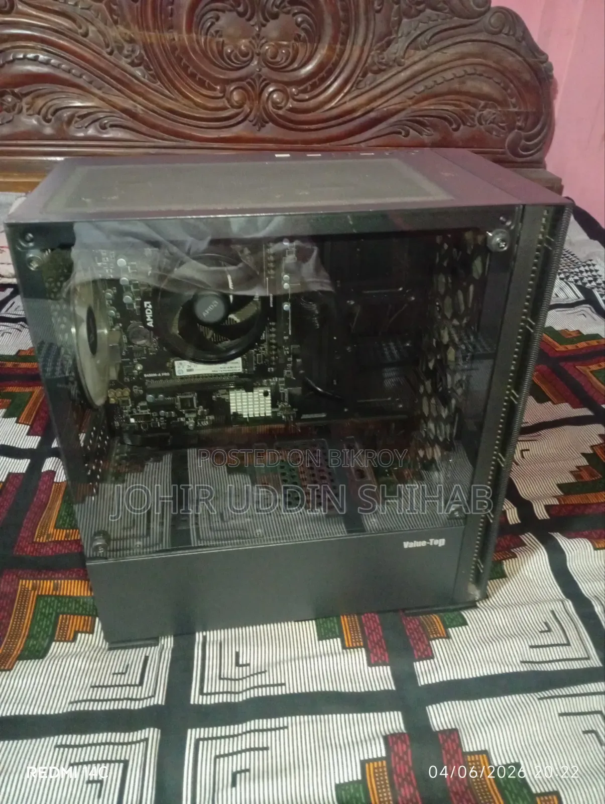 Desktop Computer MSI Model 8GB AMD Ryzen 5 SSD 256GB