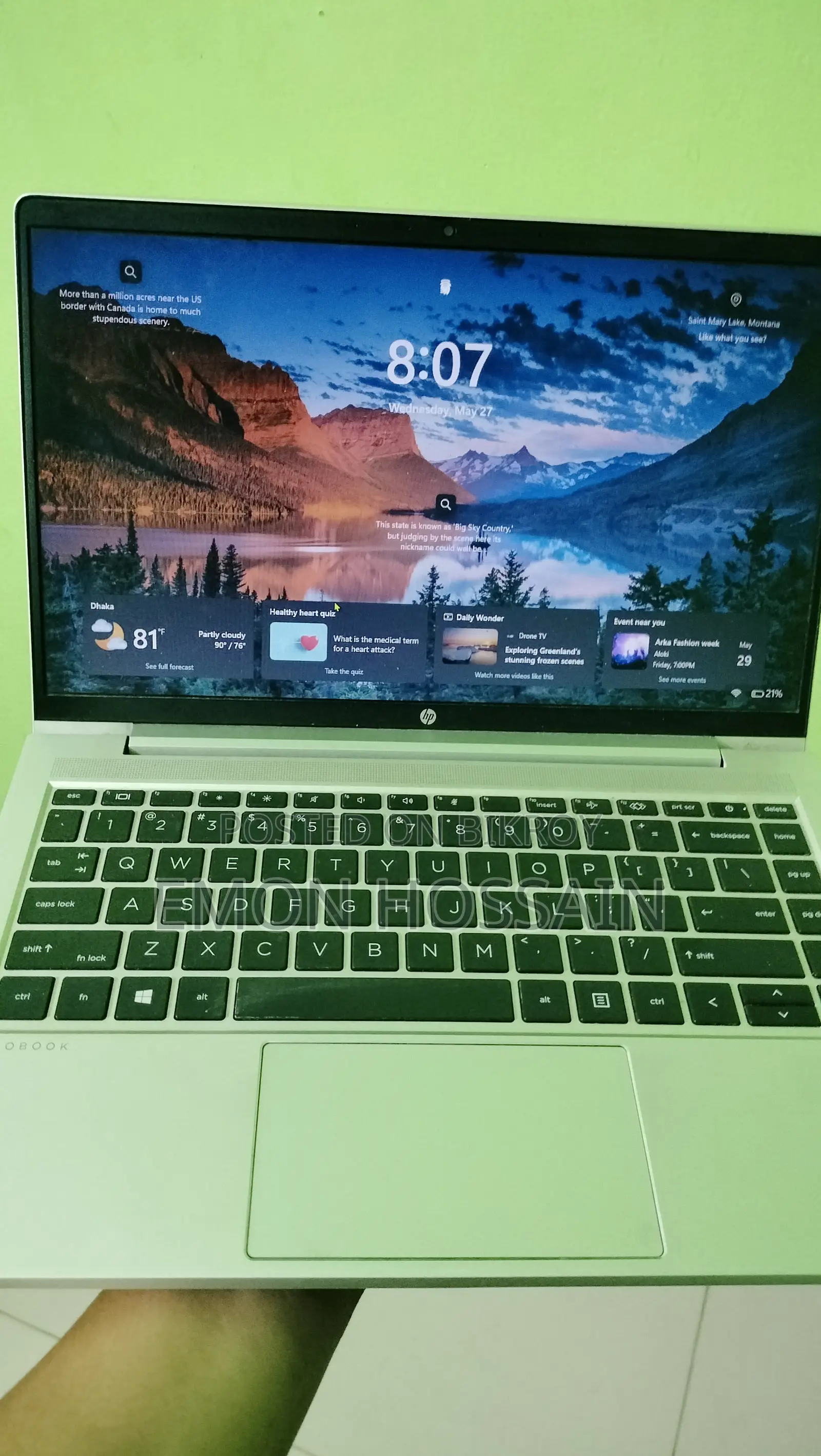 Laptop HP ProBook 440 16GB Intel Core I5 SSD 512GB